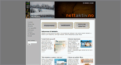 Desktop Screenshot of nettaktiv.no