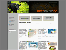 Tablet Screenshot of nettaktiv.no